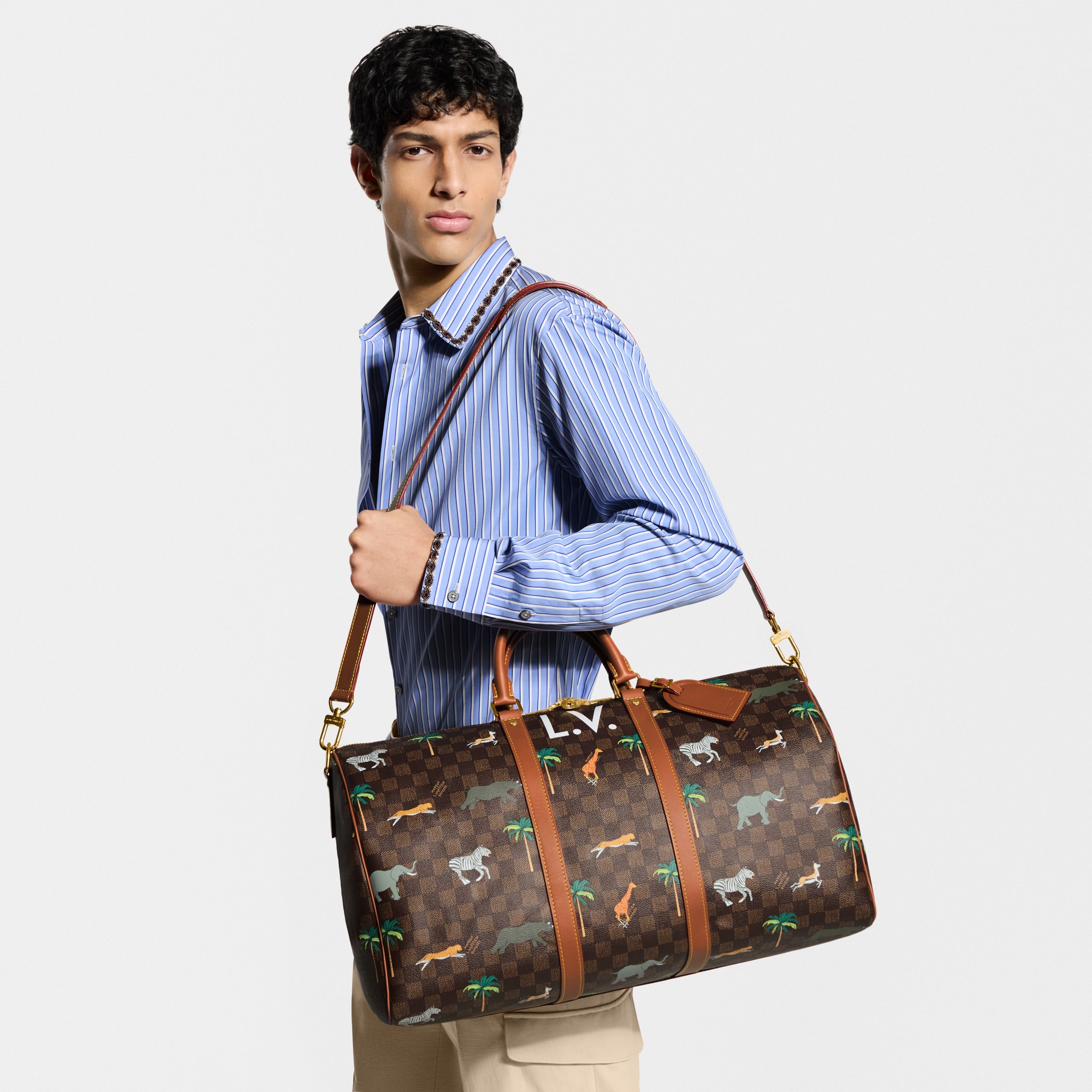 LV x The Darjeeling Limited Keepall 50 Damier Other - Men Bags